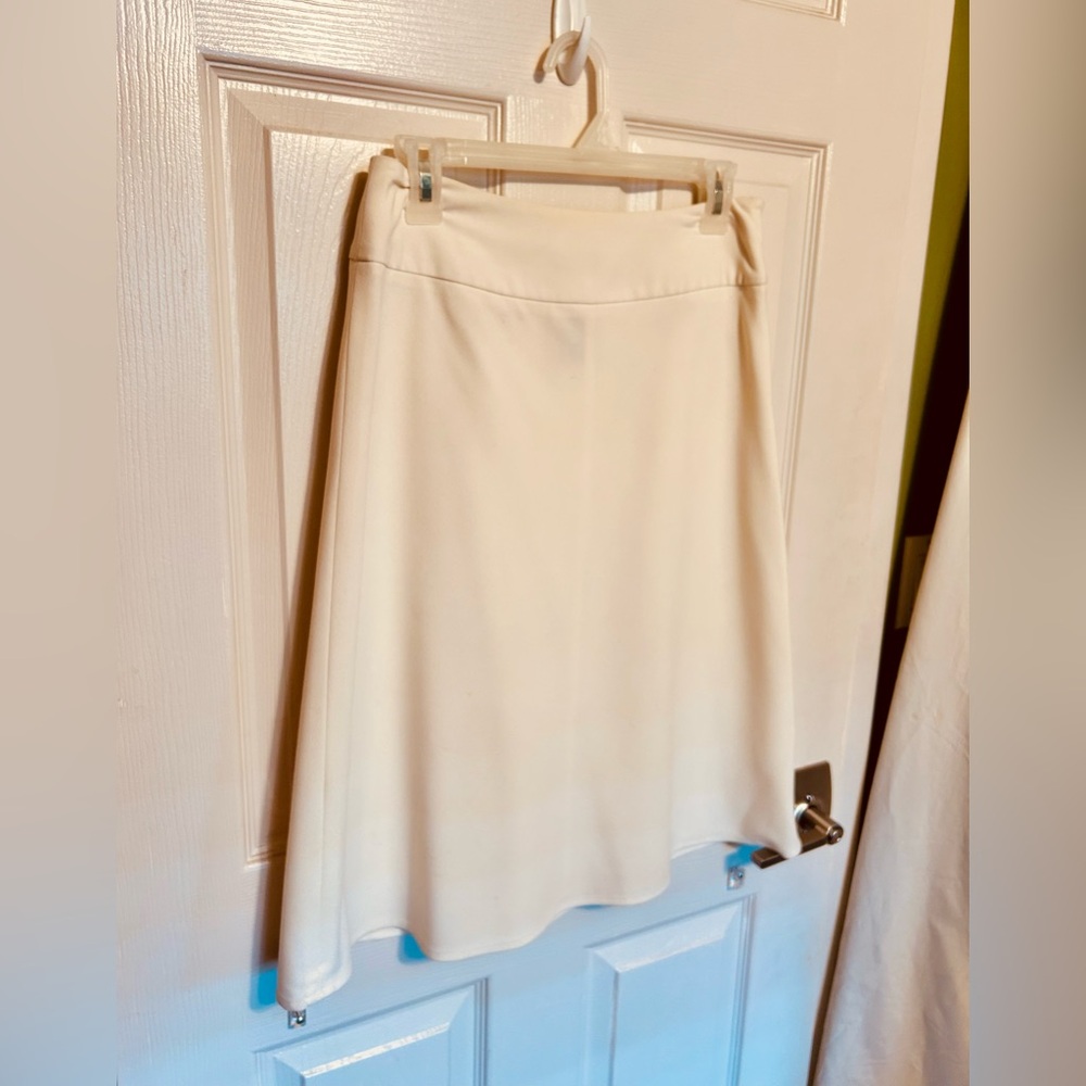 Joseph Cream A-Line Skirt